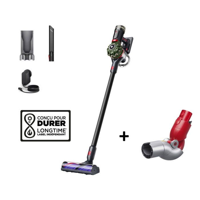 Aspirateur Balai Dyson V8 Cyclone – 150 AW, Autonomie 60 Min - vue 8