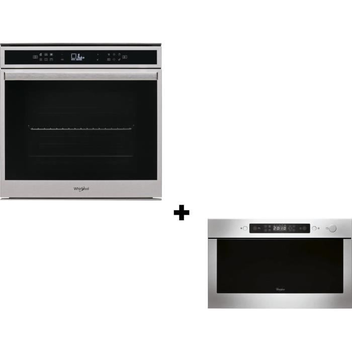 Micro-ondes combiné gril inox - AMW439/IX - Whirlpool - Whirlpool