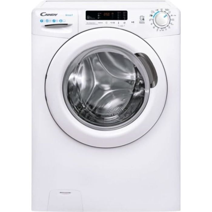 Machine à laver CANDY CS4-1272DE/1-S - 7 kg - 1200 trs/min - Smart Touch - Blanc