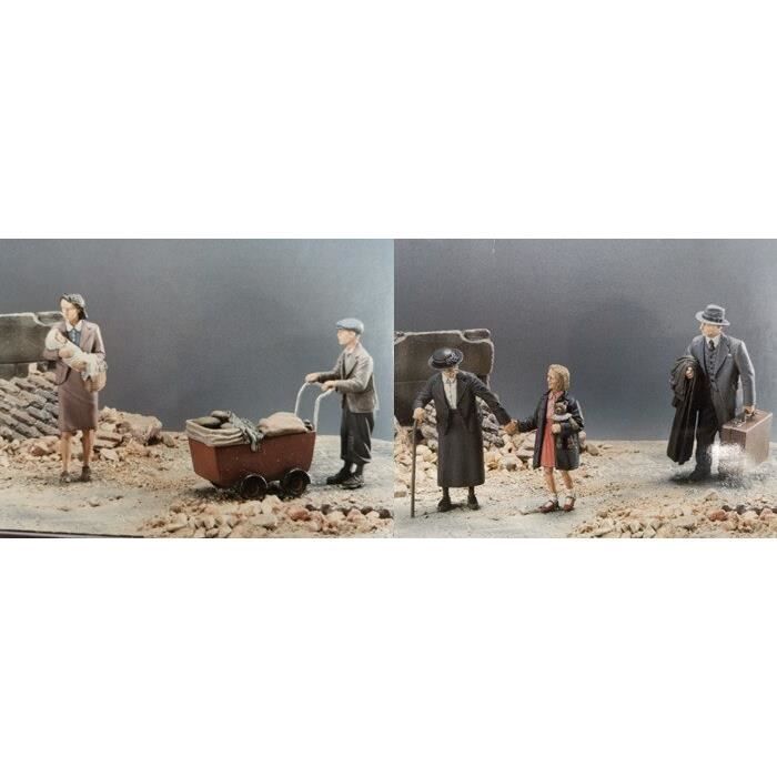 Figurine Cowgirl Western En Résine 1/24 - Kit Maquette Non Assemblé Et Non Peint - Style Art Déco