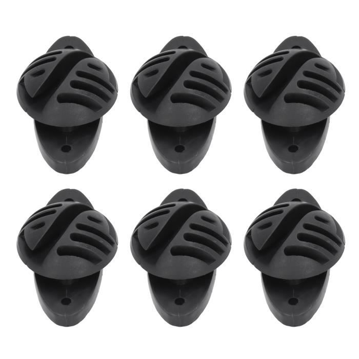 Isolateurs Pour Clôture Électrique - Lot De 25 | Double Tige, Compatible Ruban/Toron/Câble | Montage Sans Outil