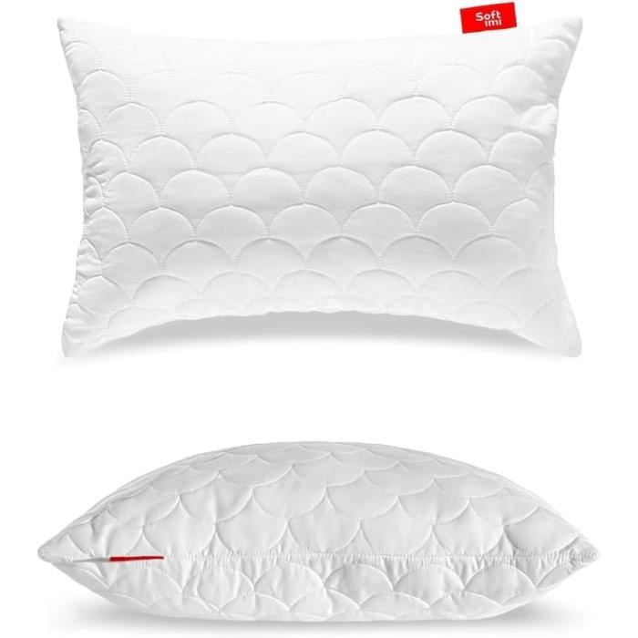 Surmatelas Mémoire Forme Dinaflex 90x200 - Effet Massage 5cm - Housse Aloe Vera Lavable - Antiacarien