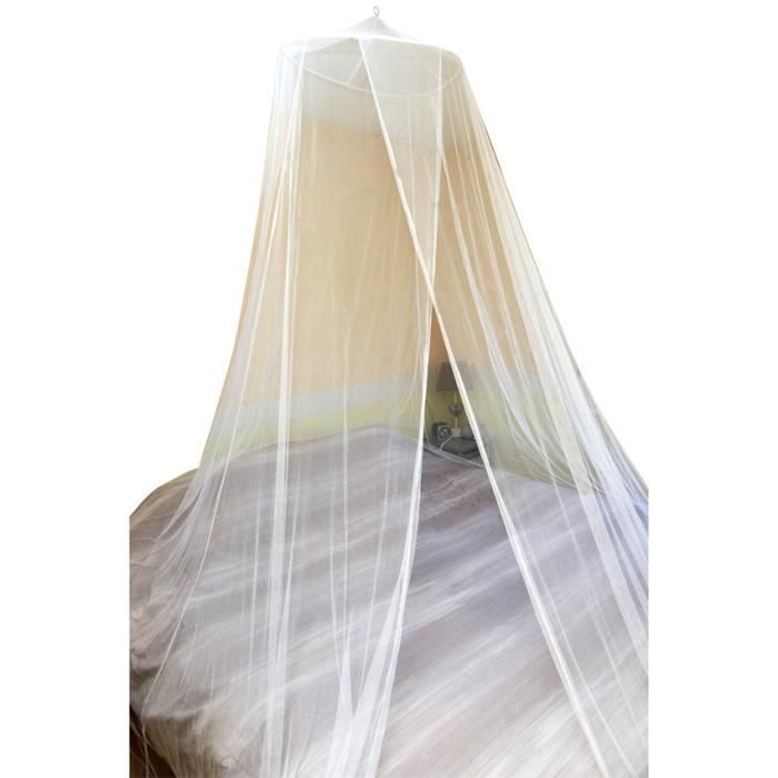 Ciel De Lit Moustiquaire D60 Cm Blanc Cdiscount Maison