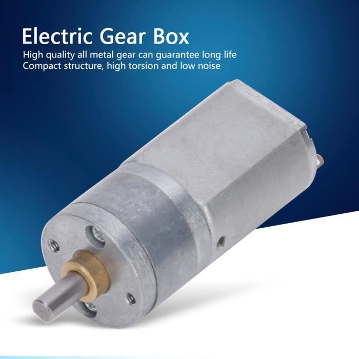 Moteur à Engrenages DC 12V - Haute Torsion, Réversible, Pour Rideaux Automatiques Et Projets DIY