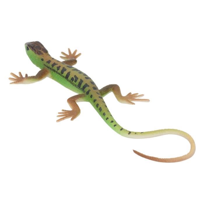 Comparer les prix de Figurine de lézard FAFEICY - Modèle Iguane - Jouet éducatif et de bain en plastique sûr