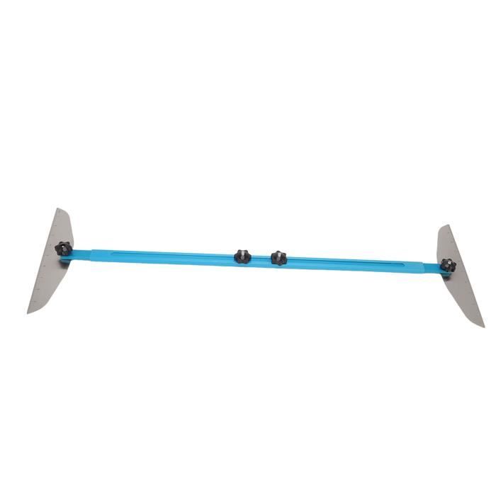 Outil Pochoir Réglable Pour Marches D'escalier - Réglage 9 à 54 Cm - Marque Uxcell, Mesure Précise