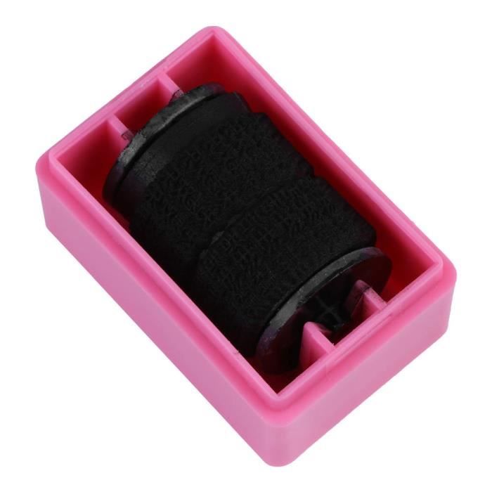 Tampon Rouleau Anti-vol Identité - 2 Pièces - Encre Indélébile - Pour Factures, Relevés, Documents Confidentiels - 8