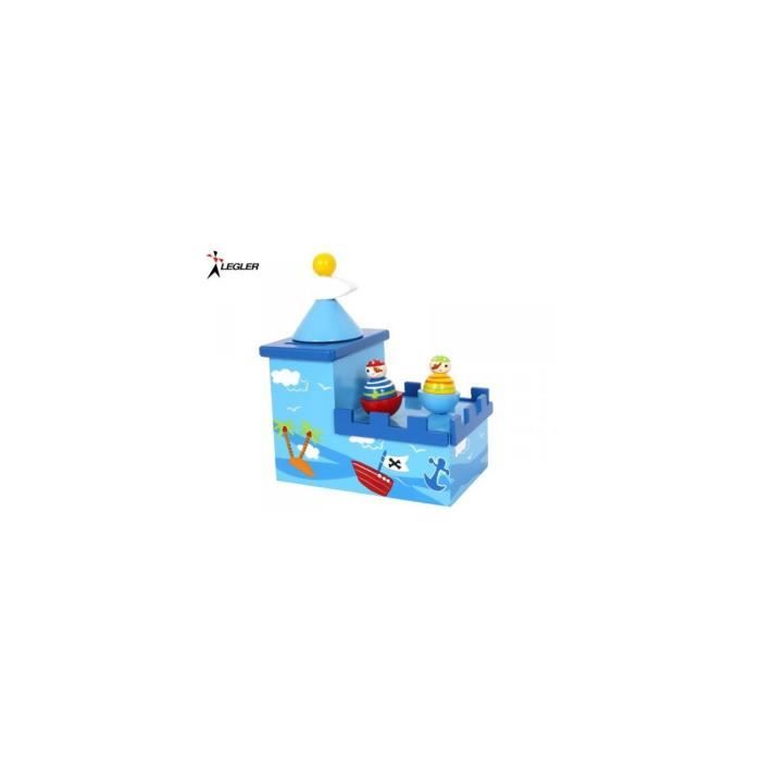 Boite Musique Pirate Bois Tirelire Jouet Enfant Cdiscount Jeux Jouets