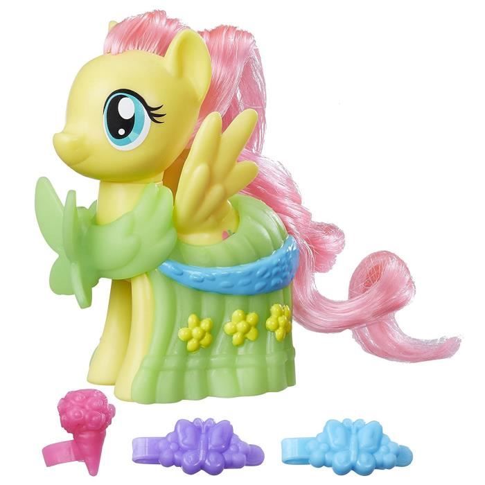 Figurine My Little Pony - HASBRO - Tenue pour le d?�fil?� - Cape verte et accessoires - Cdiscount 