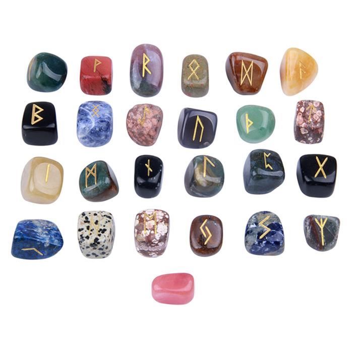 Lot de 20 pierres précieuses naturelles, collection de pierres précieuses  minérales pour enfants, cadeau d'anniversaire fossiles - Cdiscount Maison