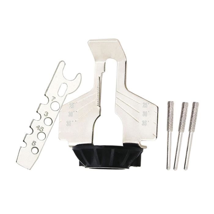 Porte-Lime 2 En 1 Pour Chaîne Tronçonneuse 3/8" P – Diamètre 4,0 Mm – Aiguisage Rapide Dents & Limiteurs Profondeur