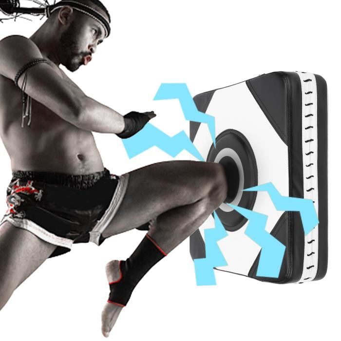 Poinçon mural en PU Sac de boxe Focus Mur cible Pad de combat Sac  d'entraînement pour Sanda Taekwondo (Noir et blanc) - Cdiscount Sport