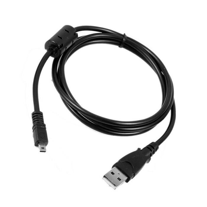 AOWA Câble de chargeur de données USB 5ft pour Nikon Coolpix S2600 S2500 S3000 S3200 S4300 S6100
