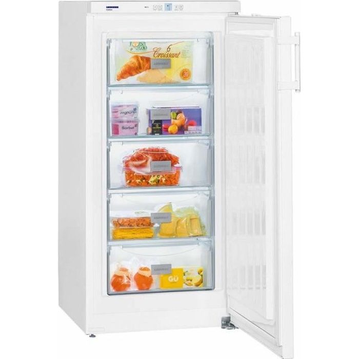 Gp2033 Liebherr Congelateur Armoire 158l Net 5 Trioirs Lxh 60