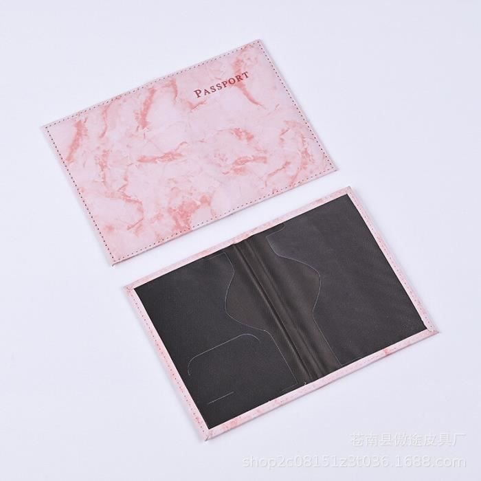 Étui pour passeport Cuir Gravity noir