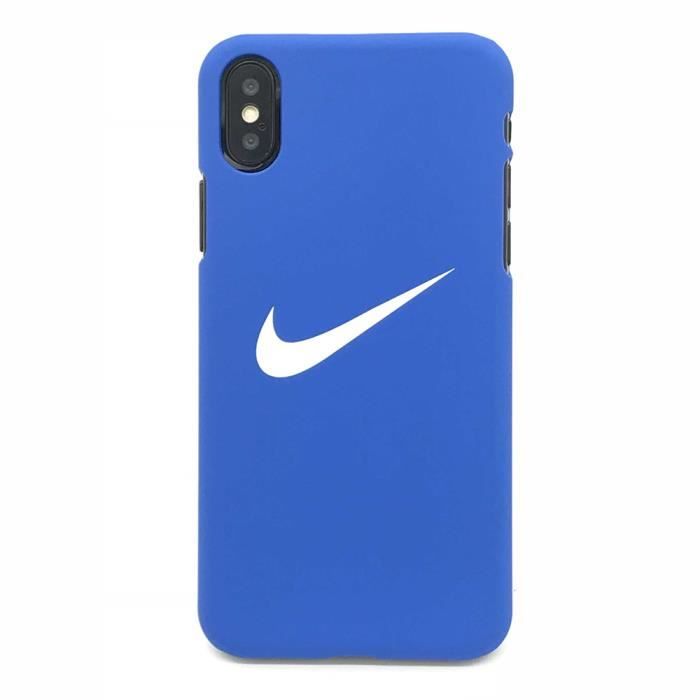Coque iPhone X Bleu Nike Coque Compatible iPhone X Cdiscount