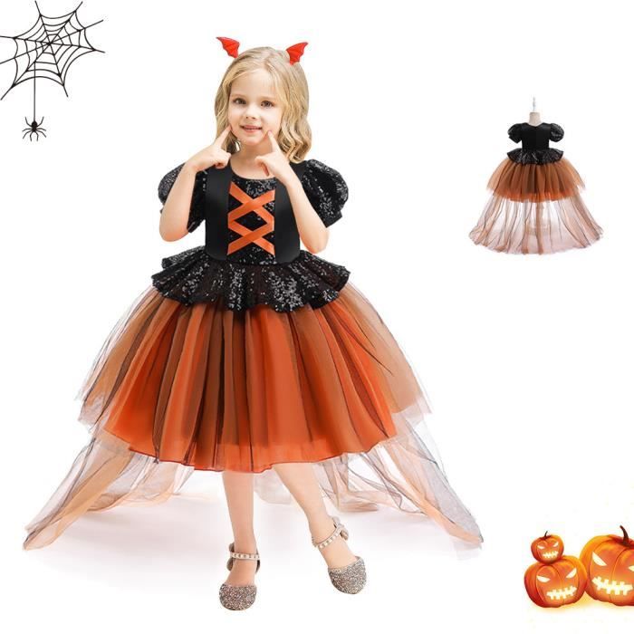 Robe sales citrouille fille