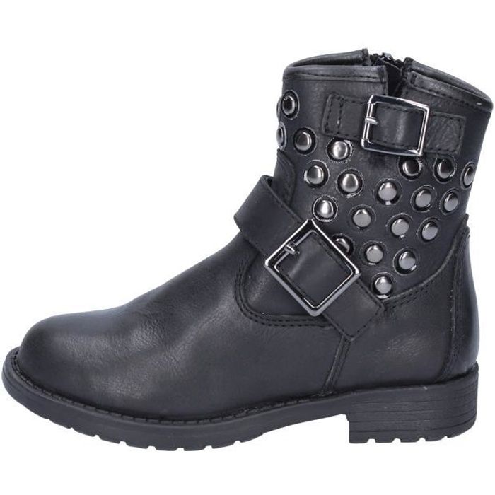 chaussure fille cuir