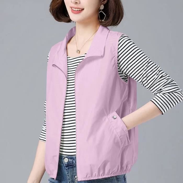 Gilet store basique femme