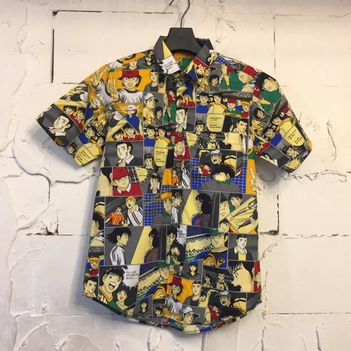 Chemise Hawaienne Olive Et Tom Football Manga Japon New Team Gl Boutik Multicolore Achat Vente Chemise Chemisette Cdiscount