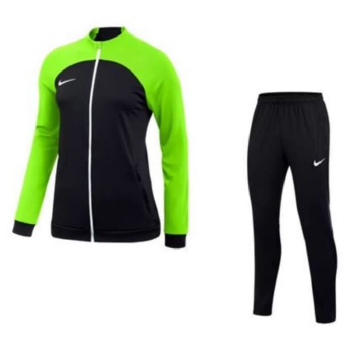 Survetement nike online noir et vert