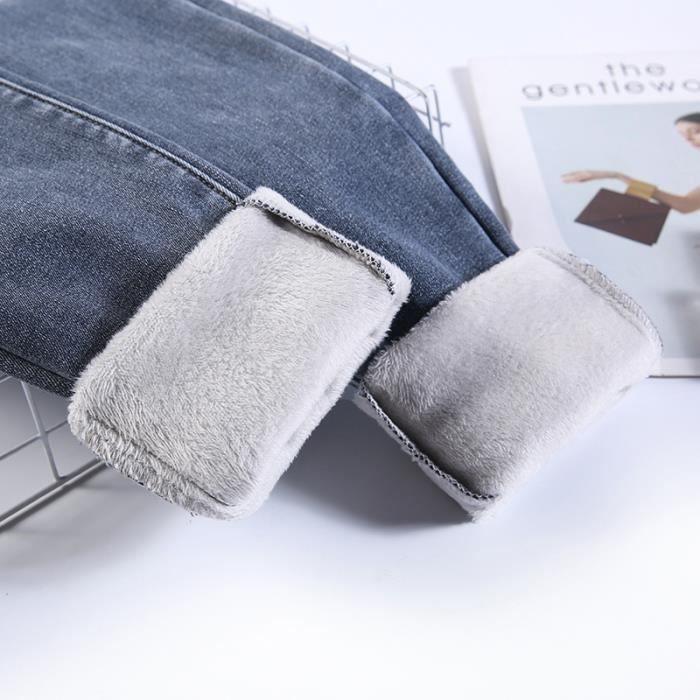 Pantalon doublé polaire femme sales