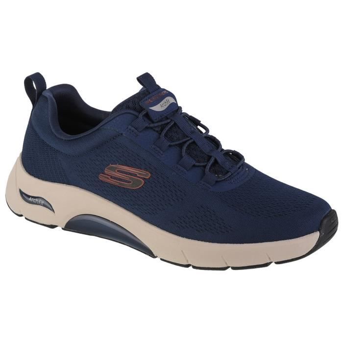 Chaussures skechers homme bleu deals