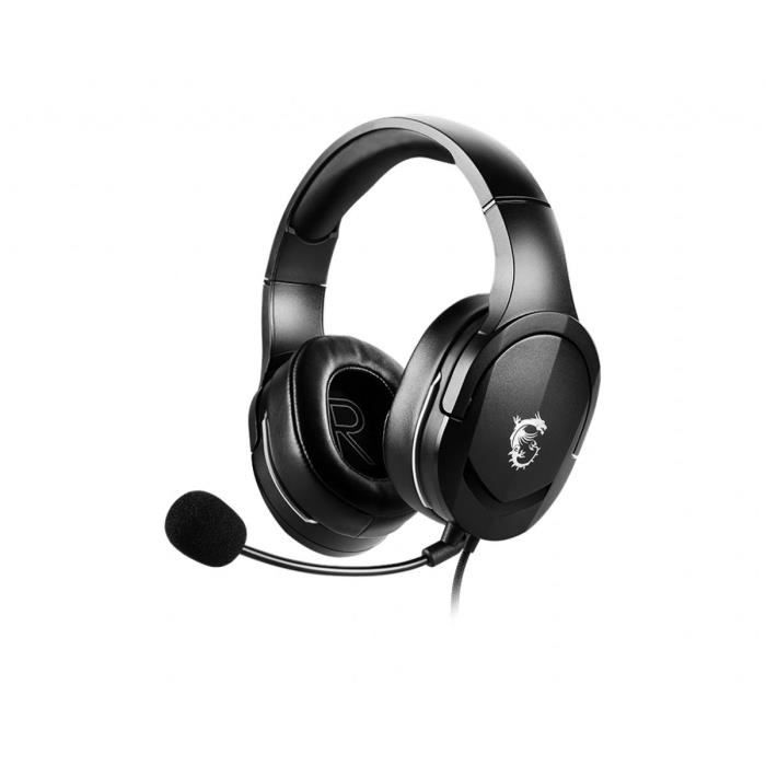 Casque Filaire MSI Immerse GH20 – Stéréo Gaming, Transducteurs 40mm - vue 6