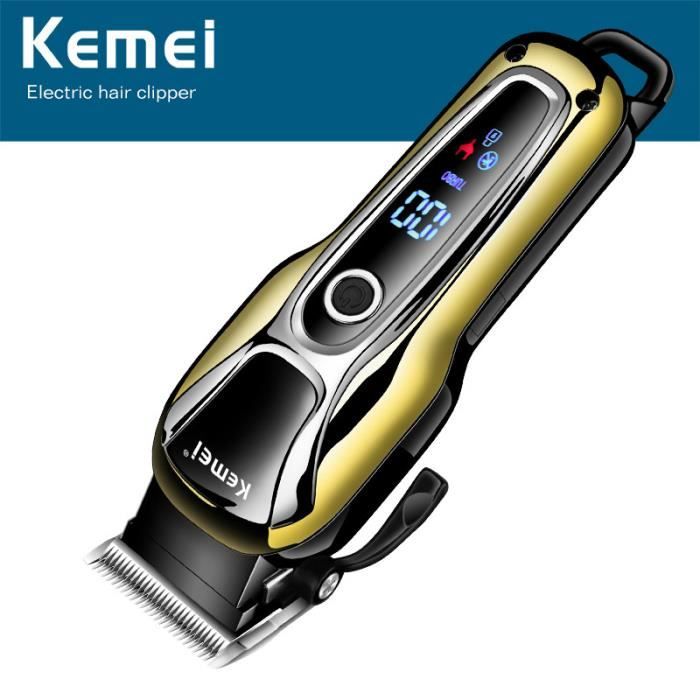 NIKING 100-240 V Cheveux Cutter Cheveux Kemei Rechargeable Professionnel Cheveux Tondeuse 