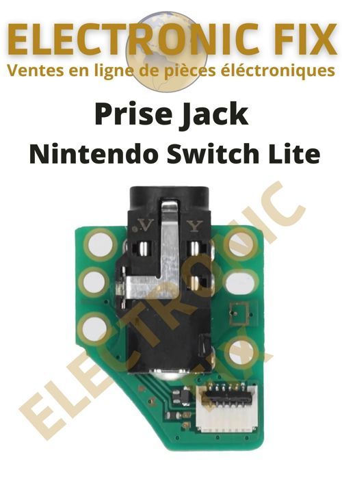 EBAZAR Prise Jack Audio 35 mm pour Console Switch Lite HDH‑001 HDH‑HPMJ