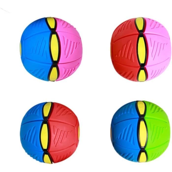Jouet pour les Animaux et la Famille, Balle Volante de Déformation UFO  Interactive, Combinant Basket-Ball, Ballon de Foot et Frisbee