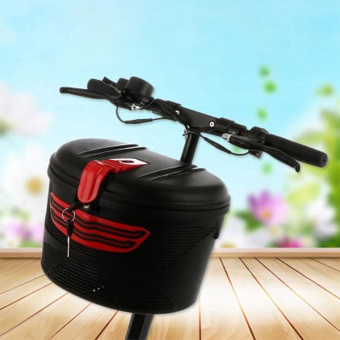 Panier De Cadre Avant De Velo Electrique Panier En Plastique De Velo De Montagne Stockage Special Avec Serrure Panier Prix Pas Cher Cdiscount