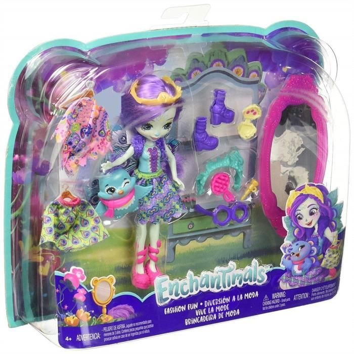 enchantimals paon