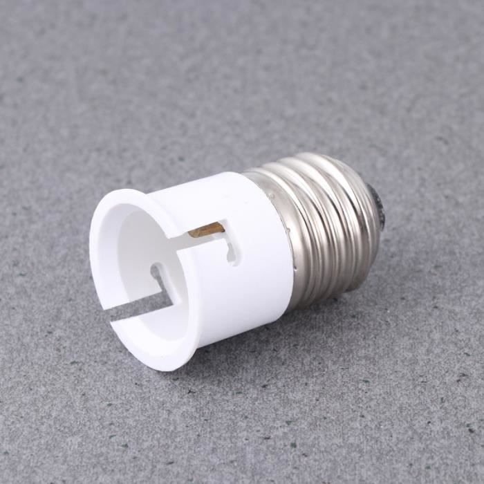 3 pcs E27 à B22 Ampoule Base Adaptateur Vis Lampe Titulaire Convertisseur Prise Lumière Accessoire Maison Gadget pour la DOUILLE