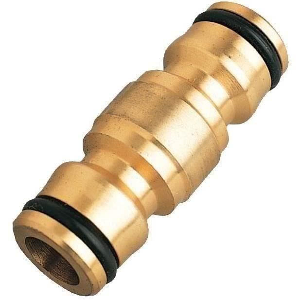 Coupleur laiton automatique - RACO EXPERT - Jaune Or - Utilisation Extérieur