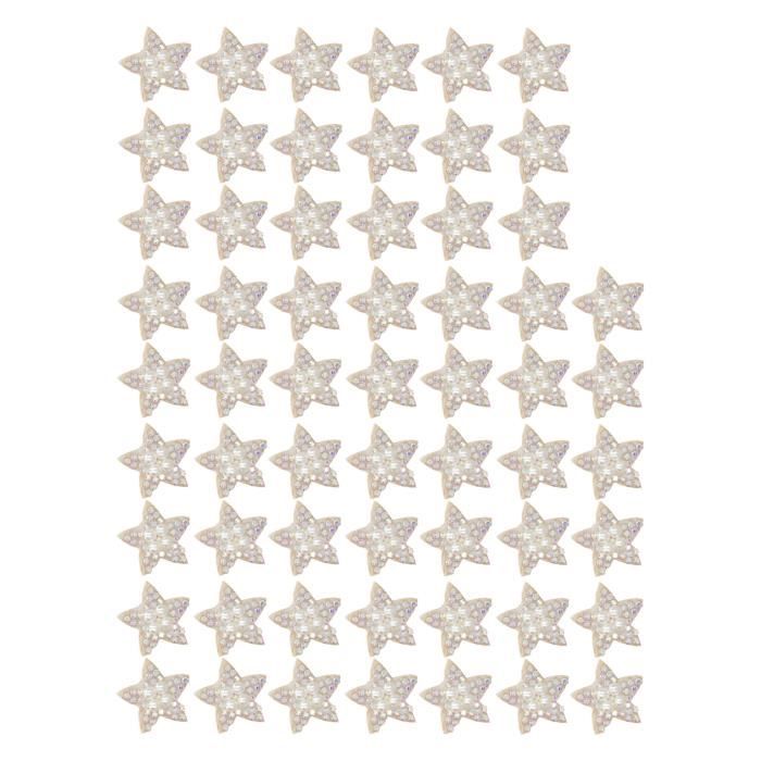 Suaywo 24 Patchs Thermocollants Étoiles Pailletées – 8/6/4 Cm Pour Customiser Vêtements & Accessoires