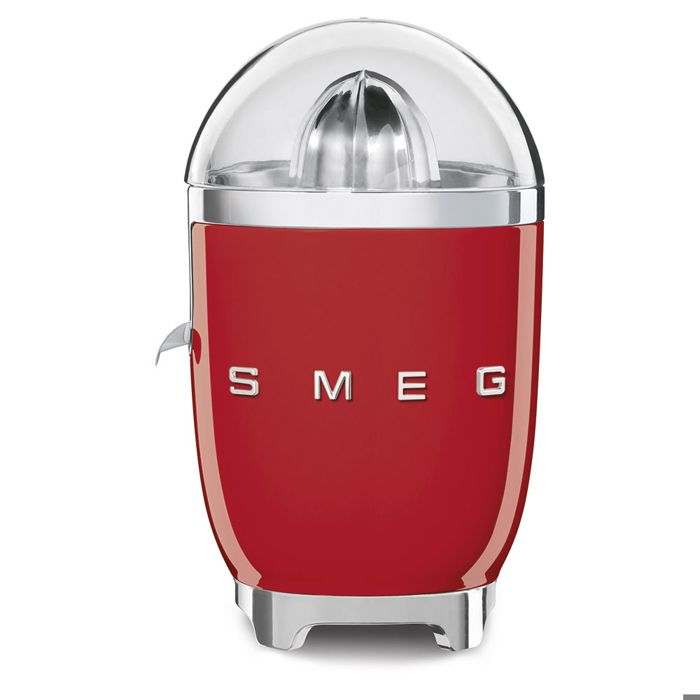 Presse Agrumes SMEG CJF01RDEU – 70 W, Design Années 50, Alu Rouge - vue 3