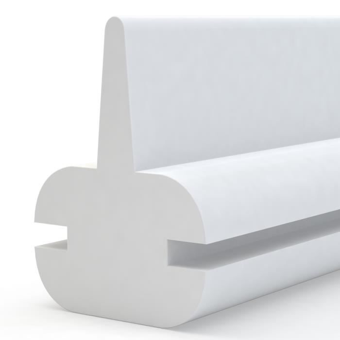 STEIGNER Joint de douche en silicone 110cm SDD01 blanc - joint d