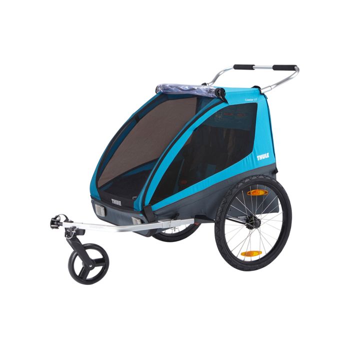 Remorque vélo pour enfants Thule Coaster XT - 2016 bleu/noir