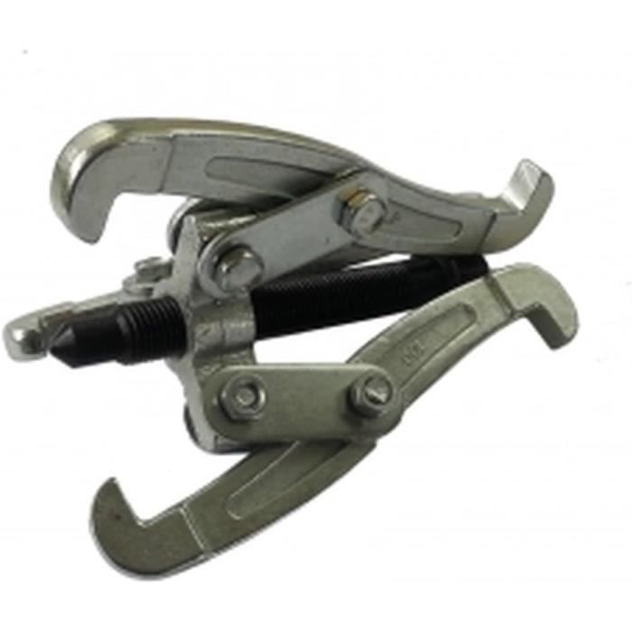 Extracteur D'Engrenage à 3 Mâchoires 6.3 Cm | Acier Haut Carbone | Capacité 1.3T Pour Roulements Et Poulies
