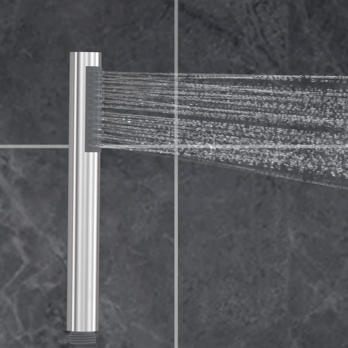 Grand Pommeau De Douche Rond De 15,2 Cm Avec Connexion À Boule