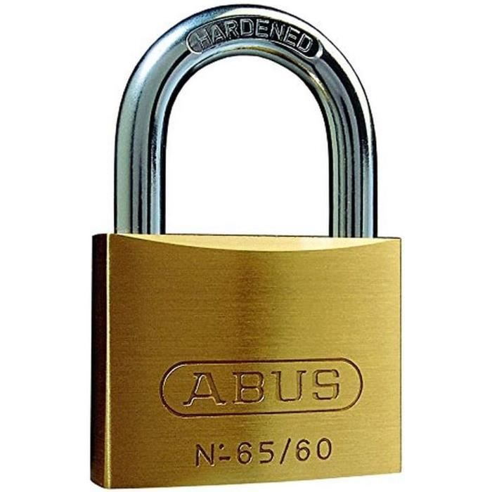 ABUS Cadenas En Laiton 65/40 - Jeu De 2 Cadenas à Fermeture