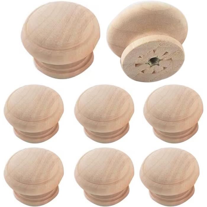 Lot De 50 Boutons De Tiroir Et Armoire, Carrés, Nickel Brossé, Faciles à Poser