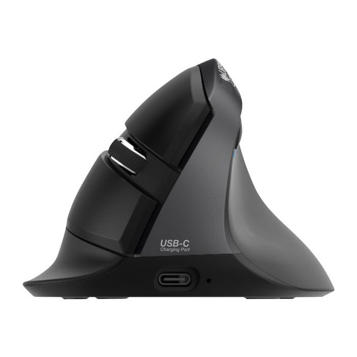 Souris ergonomique – Urban Factory – Ergo Pro – Gaucher – Sans fil – Bluetooth – Noir