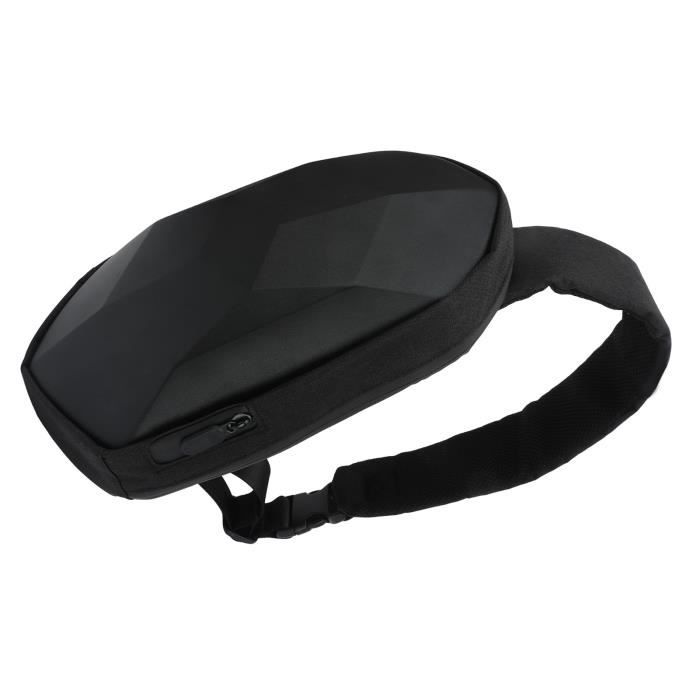 Sac à Dos Randonnée Confortable Sac à Dos Poitrine Bandoulière Homme USB Port Backpack Antivol Voyage Sac à Dos Randonnée Taille