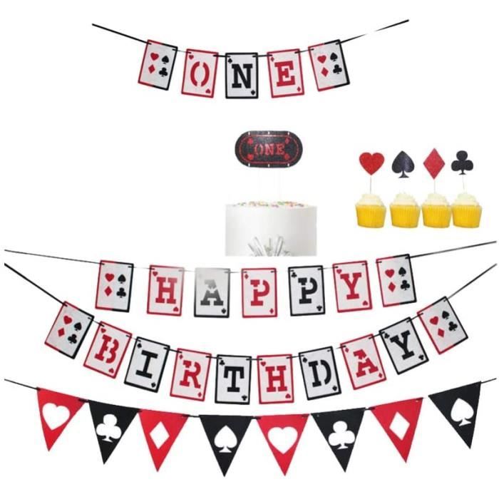 Banniere De Fete De Casino Et Decoration De Gateau Joyeux Anniver Pour Anniversaire Enfants Decoration De Douche De Bebe Decor 5pcs Achat Vente Banderole Banniere Cdiscount Banniere De Fete De Casino Et Decoration De Gateau Joyeux Anniver Pour Anniversaire Enfants Decoration De Douche De Bebe Decor 5pcs Achat Vente Banderole Banniere Cdiscount