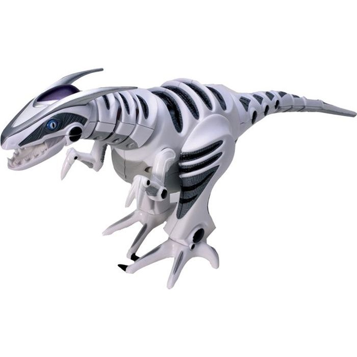 Robot dinosaure interactif - WowWee Mini RoboRaptor 16cm - Vert - Intérieur - Enfant - Piles