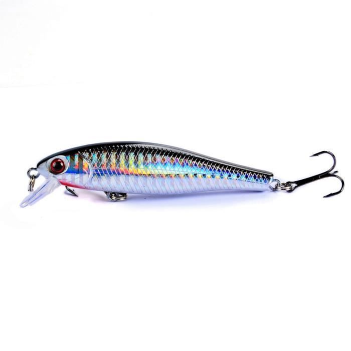 Lot De 2 Leures De Pêche Rebelle – Crankbait Flottant 4.5″ Et 5.5″,
    