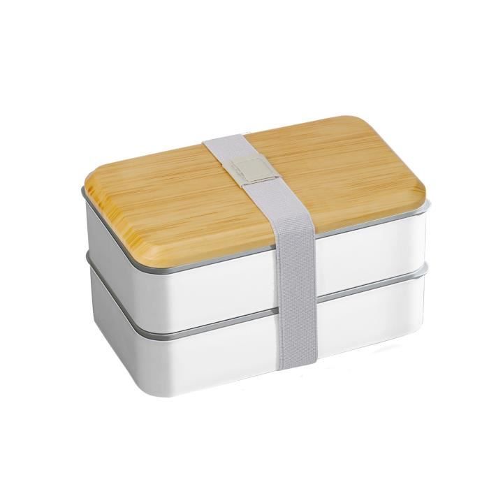 1400ml Boîte bento Repas Boîte à Lunch Boîte à Déjeuner gouter Bundle Divider Style Japonais Lunch Box