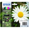 Cartouche d'encre EPSON Multipack T1806 - Pâquerette - Noir, Cyan, Magenta, Jaune-1